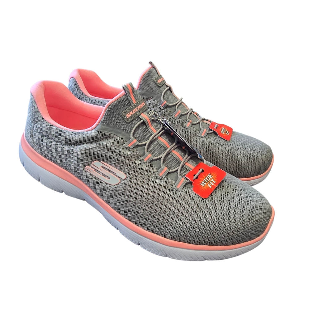 Womens Wide Fit Skechers 12980 Summits Walking Sneakers Size 11